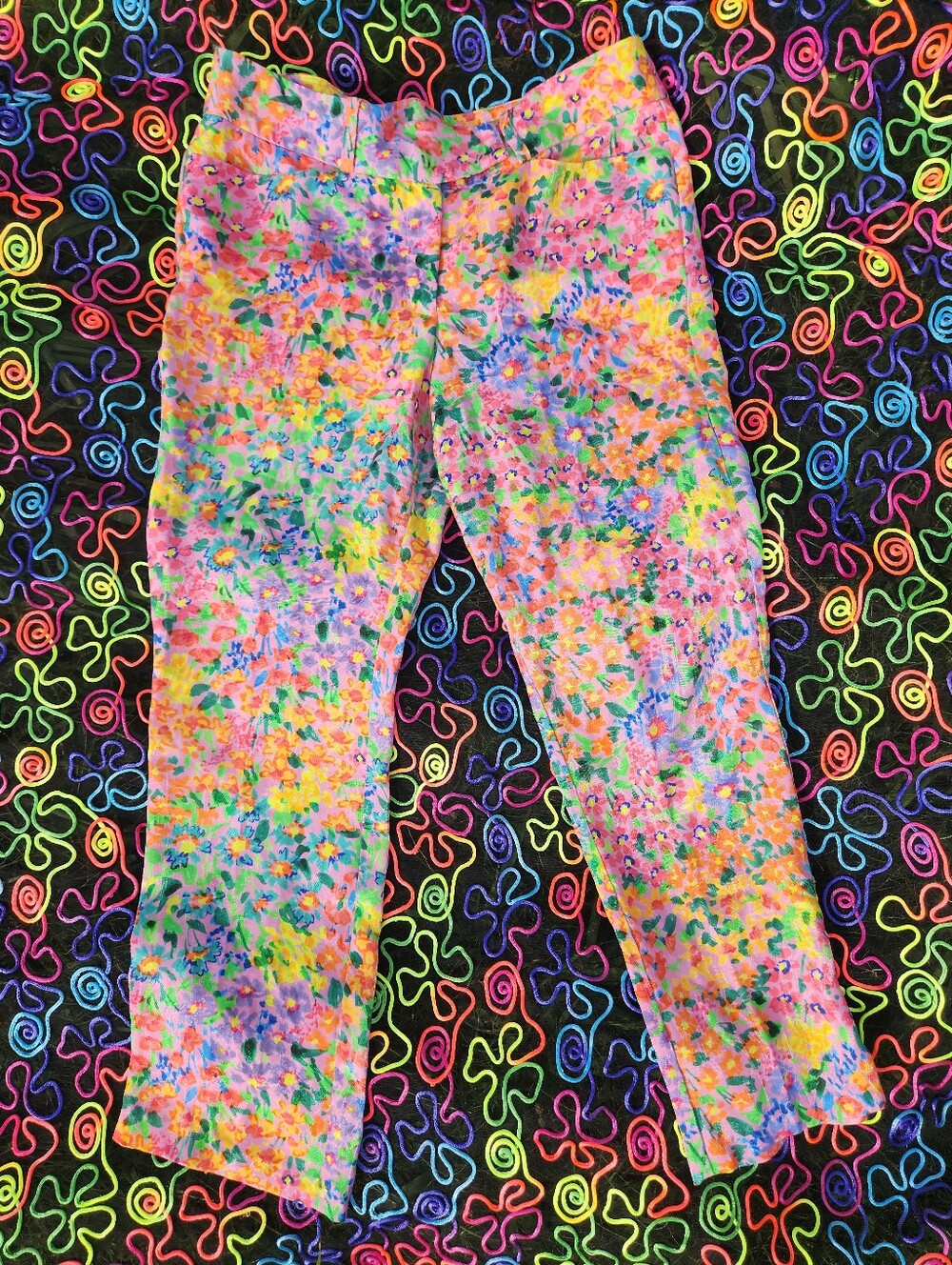 Floral Multicolor Pants